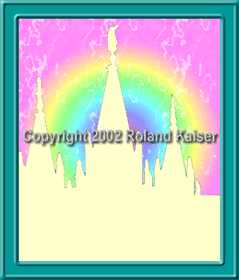 SLC Temple with Rainbow